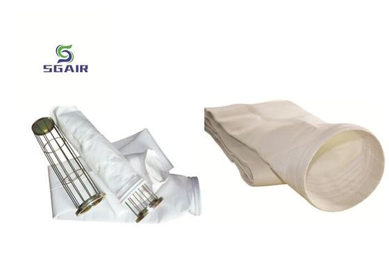 좋은 공기 투과성 2mm 먼지 봉지 필터, 봉지 집 필터 봉지 흰색