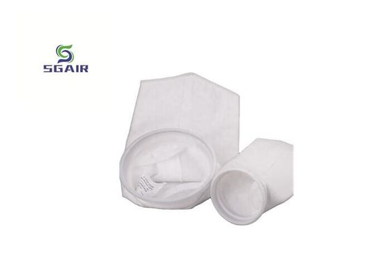 산업용 봉지 필터 먼지 수집기 55%~95% 1.7-2.8mm 두께