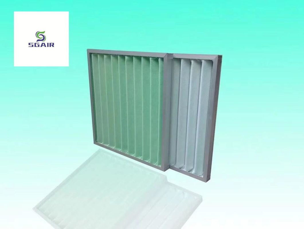 HVAC 시스템 폴리에스테르 섬유 G4 공기 정화기 필터 씻을 수