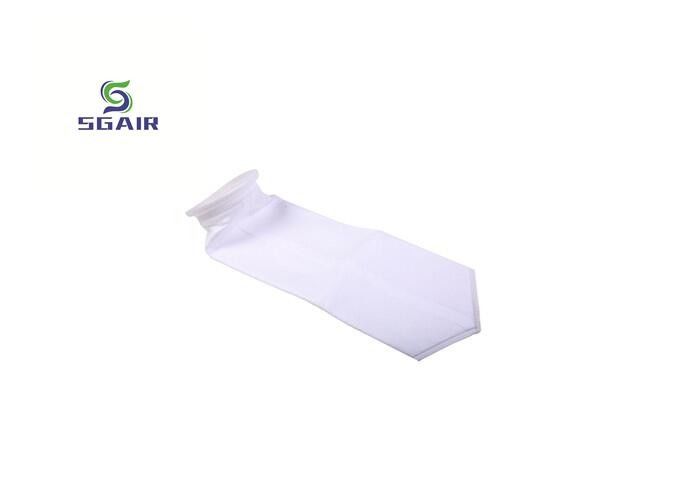 1.9mm 폴리에스터 직무제품 먼지 봉지 필터, 고온 필터 봉지