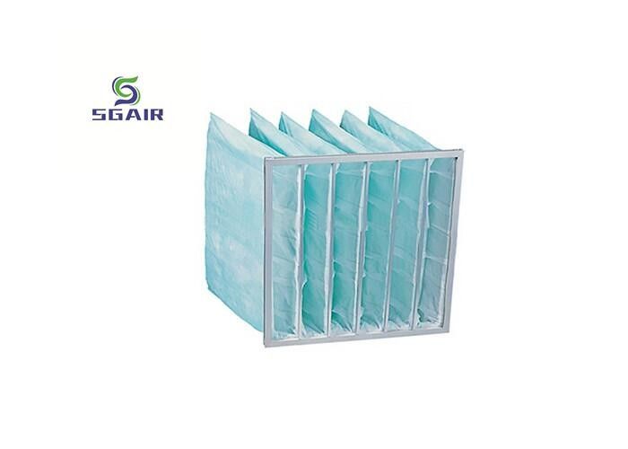 합성 섬유 헤파 공기 필터 F6 65% 효율성 HVAC