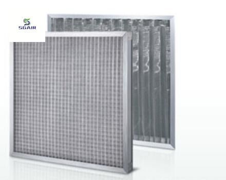 다층 금속  Mesh 전 필터와 파동 알루미늄 Mesh 및 SS Mesh