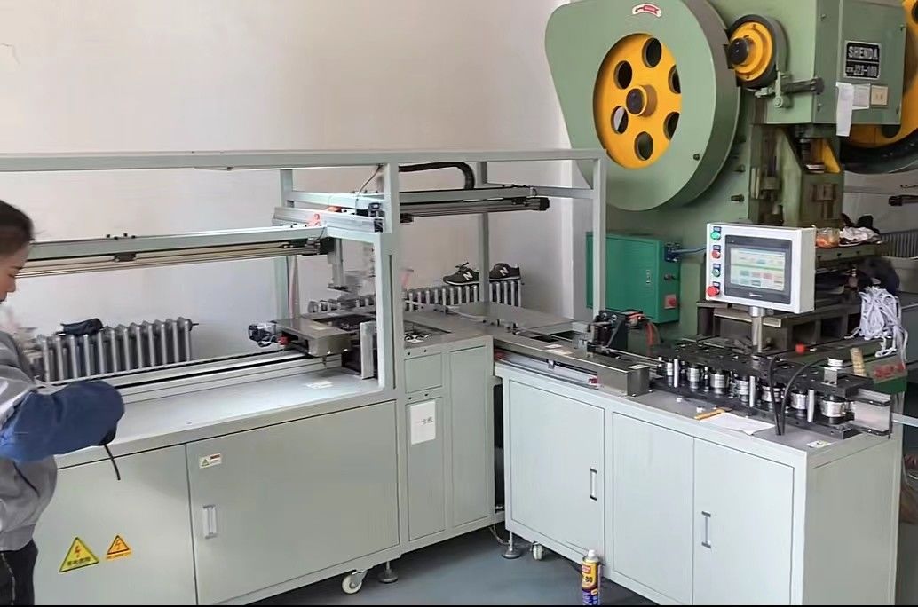 무인 관리 주머니 필터 내부 프레임 형성 기계 220V 5.5KW